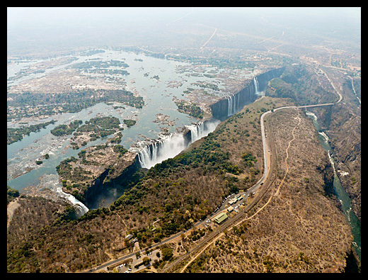 les chutes Victoria